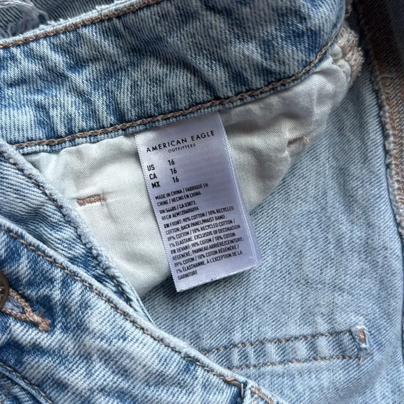 **BUNDLE** Levi's, AE, Abercrombie, Black/Blue/White Jean Shorts Casual Style - Picture 4 of 14